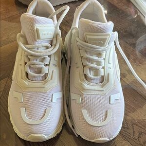 Prada  Cream Sneakers